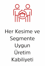 Her Kesime ve Segmente Uygun Üretim Kabiliyeti